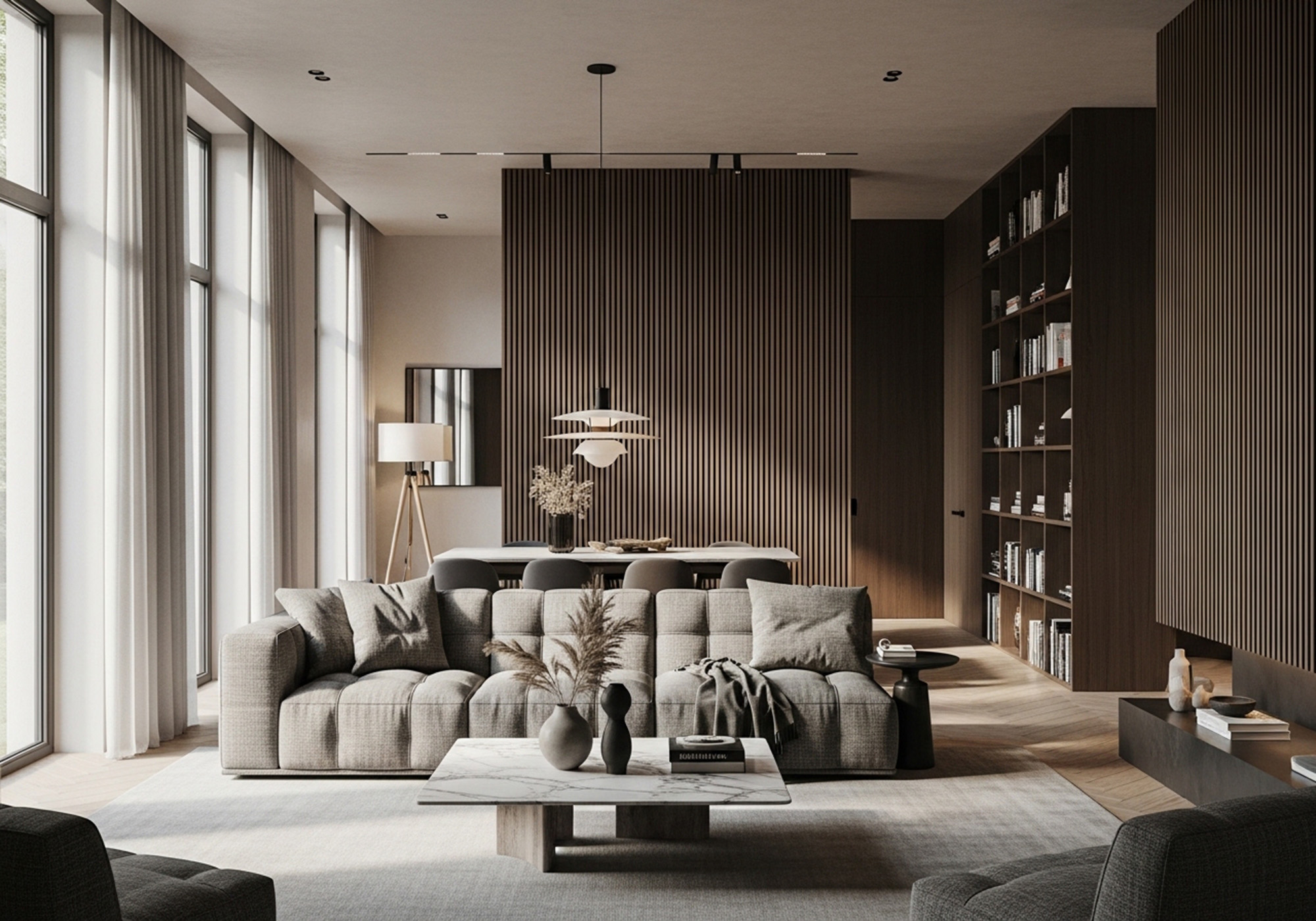 Modern renovation interior